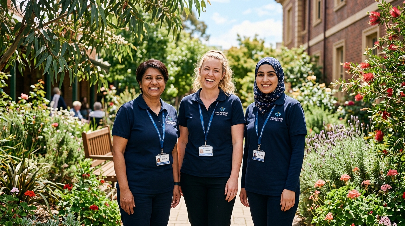 Dedicated and friendly Anew Living & Care support workers in Melbourne